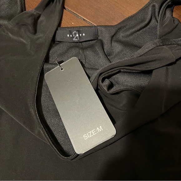 21 Saints - size Medium - Black bodysuit- NWT - Picture 5 of 11